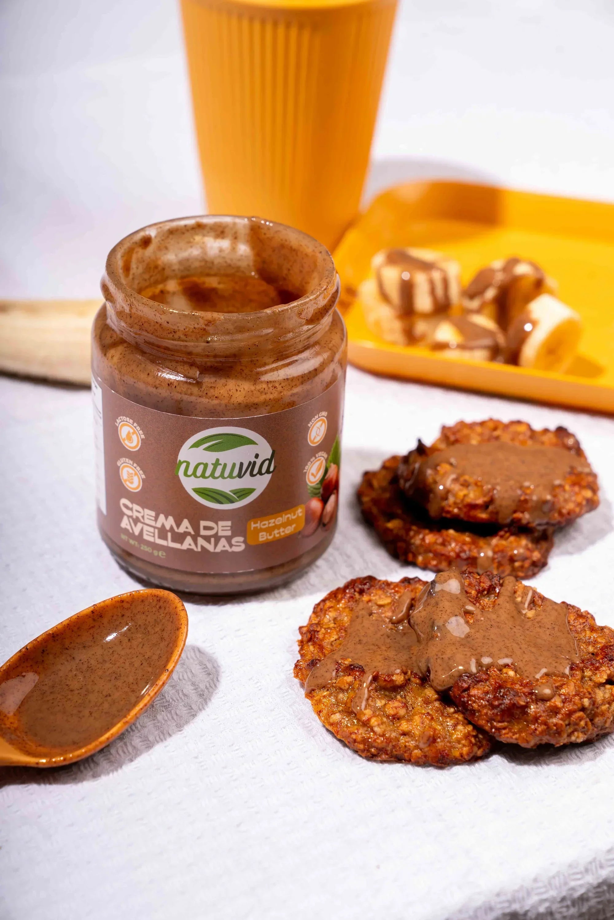 Galletas con crema de avellanas con solo 3 ingredientes