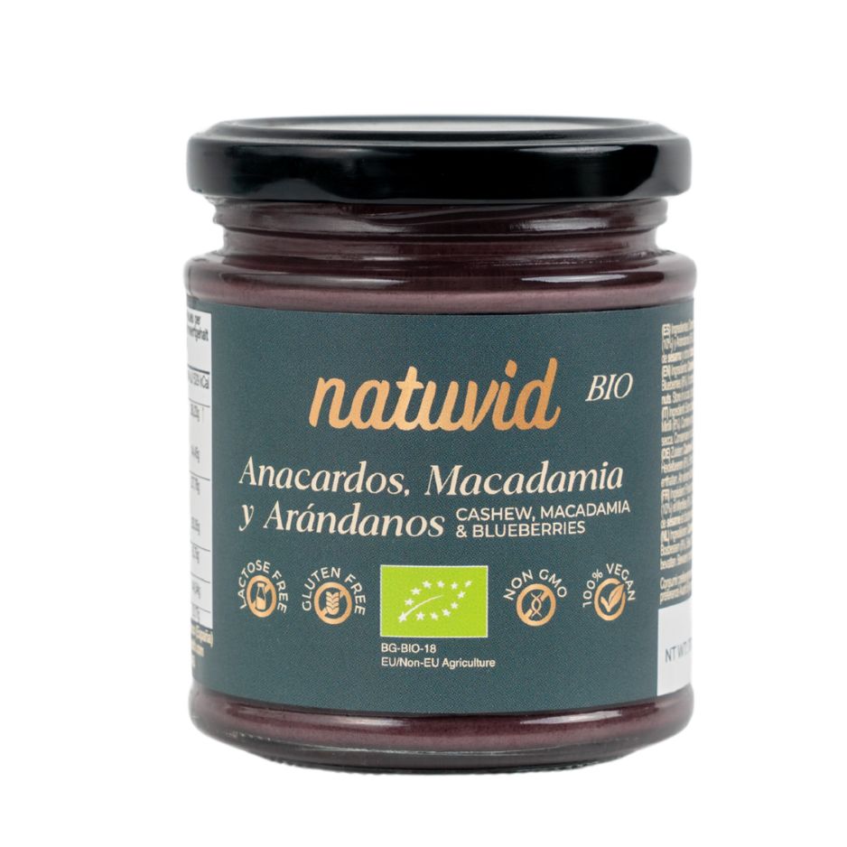 Anacardos, Macadamia y Arándanos BIO