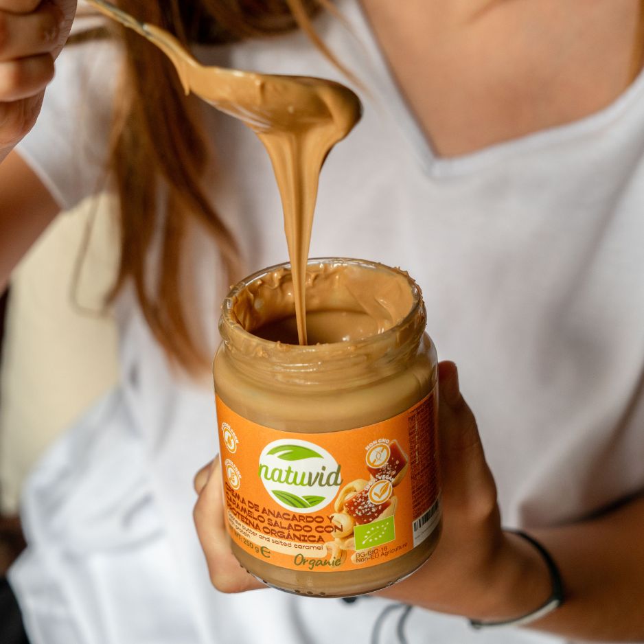 Crema de Anacardo y Caramelo Salado BIO