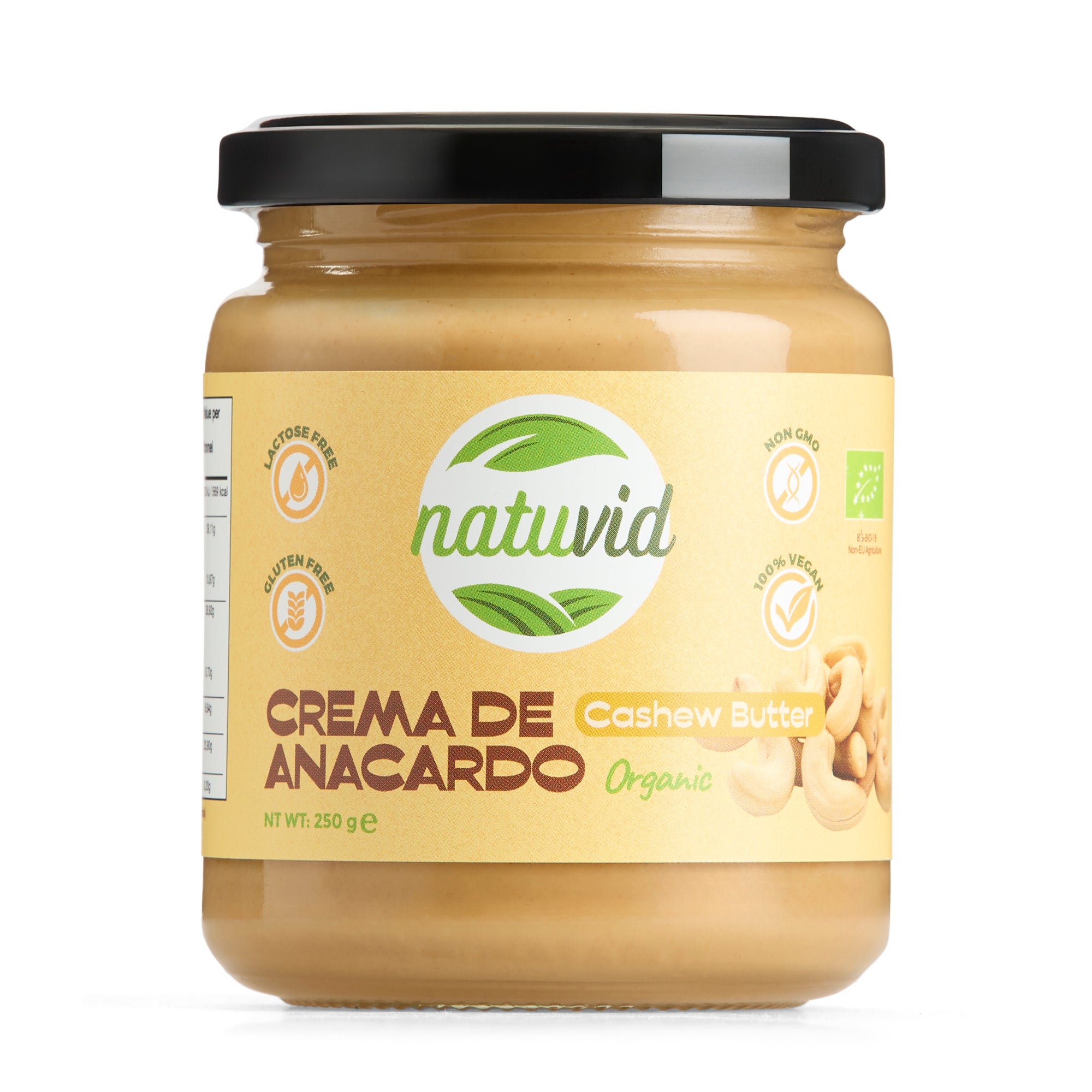 Crema de anacardo orgánica 250gr