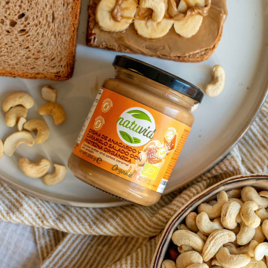 Crema de Anacardo y Caramelo Salado BIO