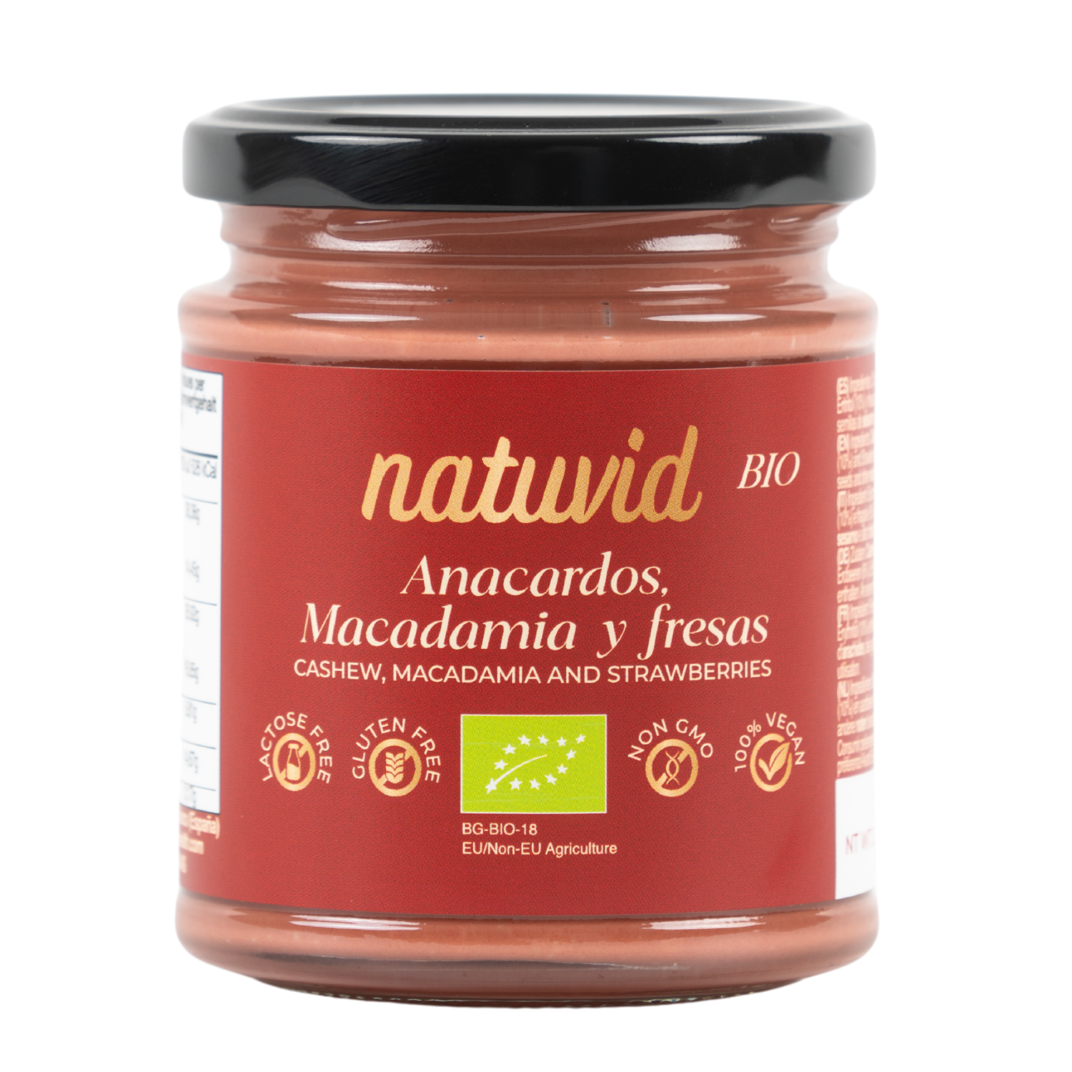 Anacardos, Macadamia y Fresas