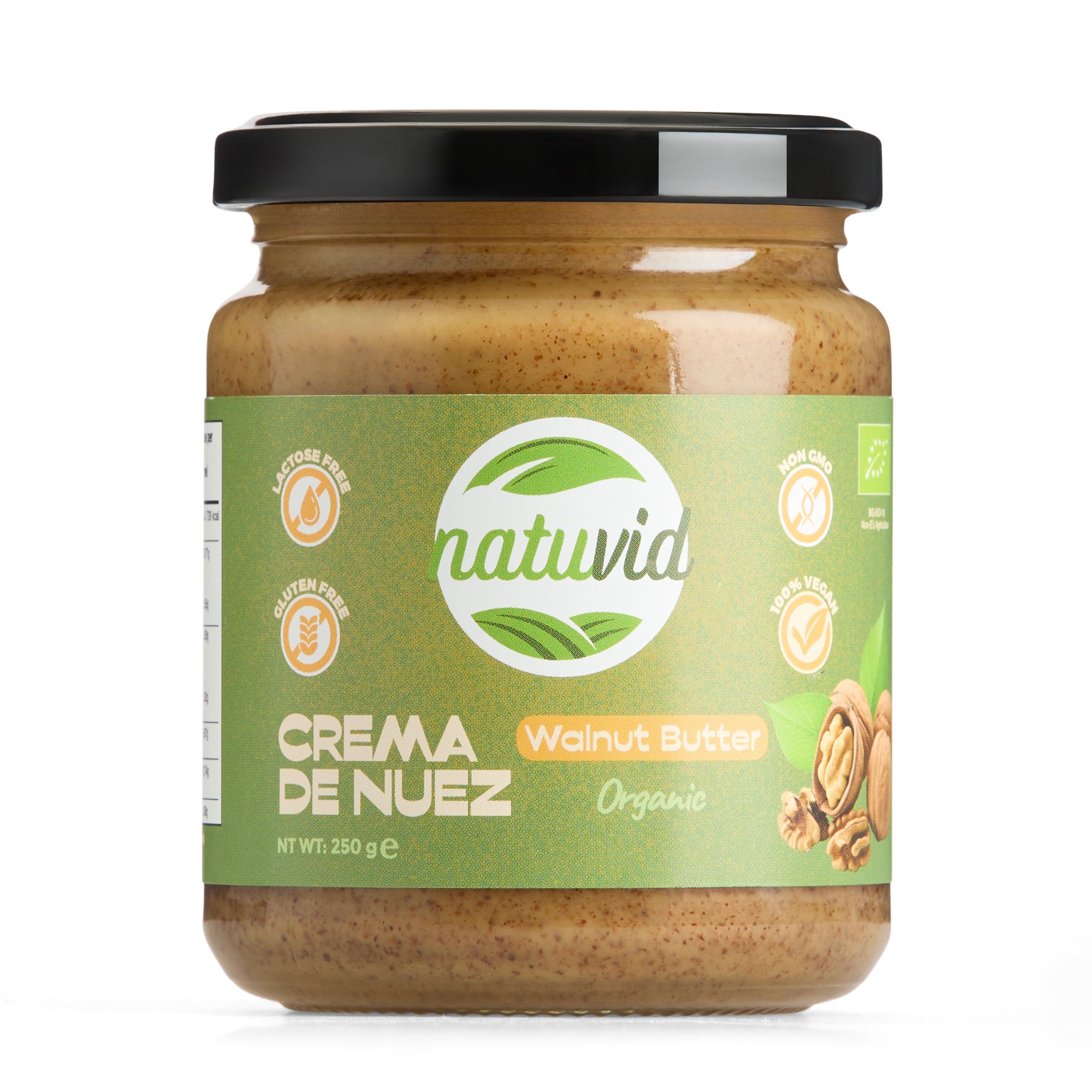 Crema de Nuez orgánica 250gr