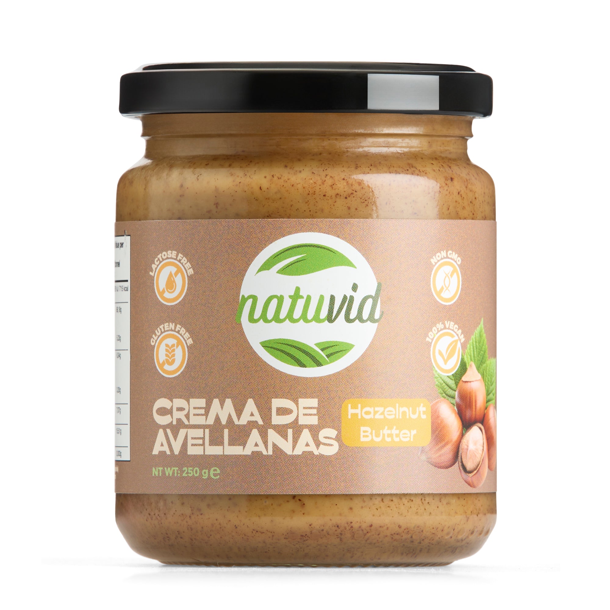 Crema de Avellanas 250gr